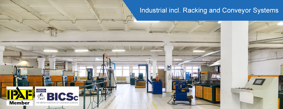Industrical Racking & Conveyor Systems - ISO Cleaning Services